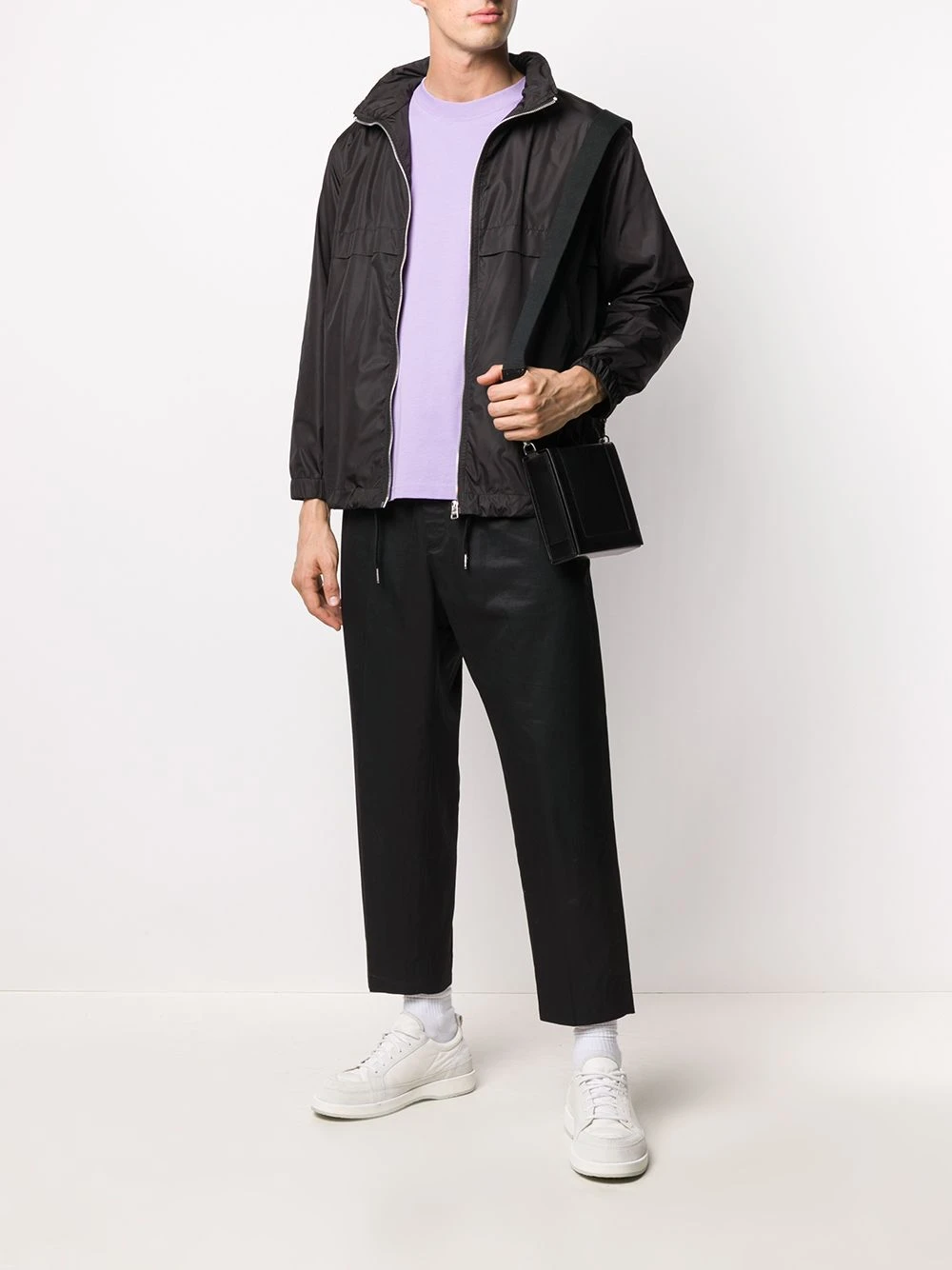 AMI Paris Veste zippée Ami De Cœur Assurance De l’Authenticité coupe-vents & vestes de sport homme 2 AMI Paris veste zippée Ami De Cœur