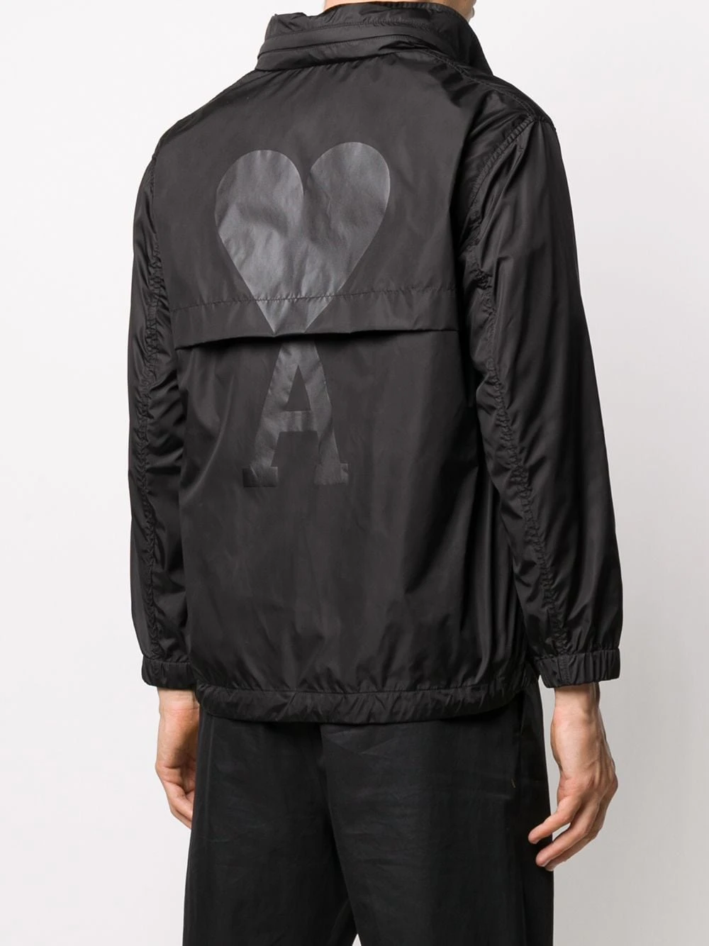 AMI Paris Veste zippée Ami De Cœur Assurance De l’Authenticité coupe-vents & vestes de sport homme 4 AMI Paris veste zippée Ami De Cœur