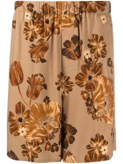 AMI Paris bermuda à fleurs