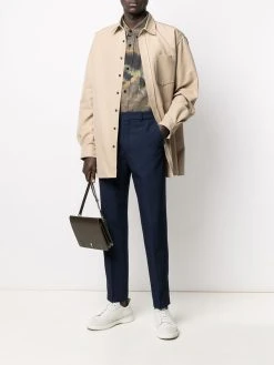 AMI Paris pantalon à coupe carotte