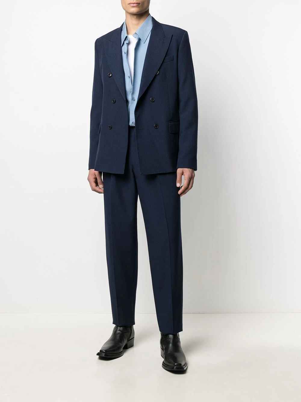 AMI Paris Pantalon texturé ample Bas Prix pantalons amples homme 2 AMI Paris pantalon texturé ample