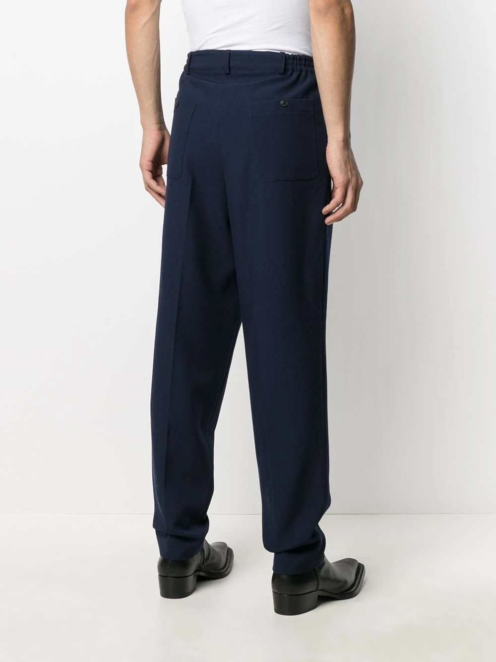 AMI Paris Pantalon texturé ample Bas Prix pantalons amples homme 4 AMI Paris pantalon texturé ample