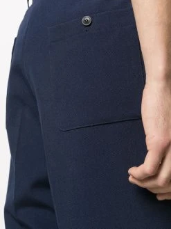 AMI Paris bermuda à design texturé