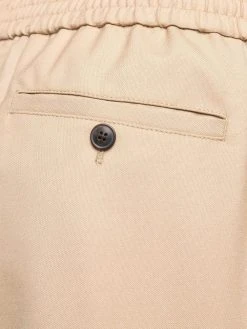 AMI Paris pantalon crop à taille élastique