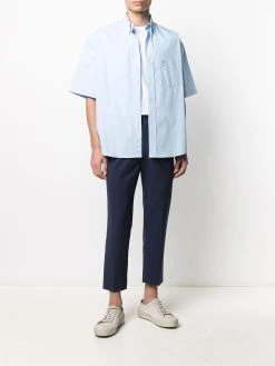 AMI Paris pantalon court à taille élastique