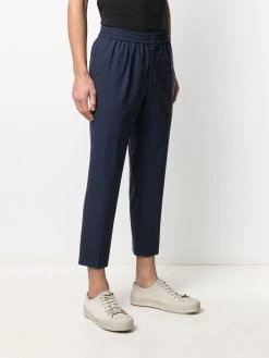 AMI Paris pantalon court à taille élastique