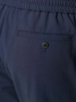 AMI Paris pantalon court à taille élastique