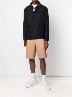 AMI Paris short en jean à taille mi-haute