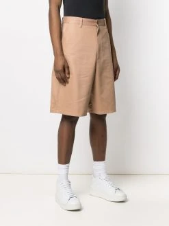 AMI Paris short en jean à taille mi-haute