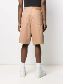 AMI Paris short en jean à taille mi-haute