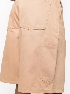 AMI Paris short en jean à taille mi-haute