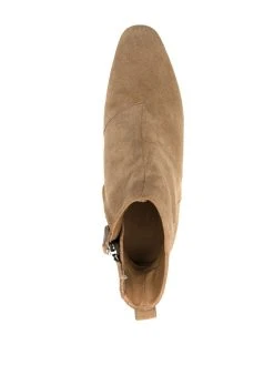 AMI Paris bottines zippées à talon épais