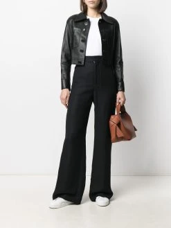 AMI Paris Pantalon de tailleur évasé Rabais pantalons femme 8 AMI Paris pantalon de tailleur évasé