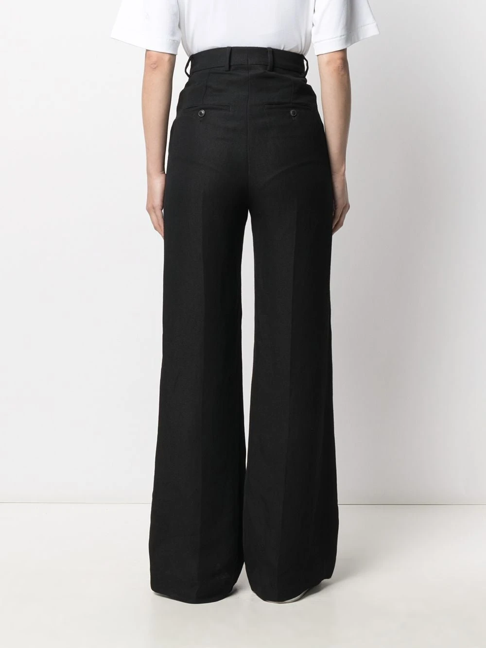 AMI Paris Pantalon de tailleur évasé Rabais pantalons femme 4 AMI Paris pantalon de tailleur évasé