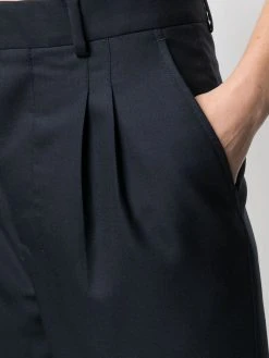 AMI Paris pantalon cigarette à taille haute