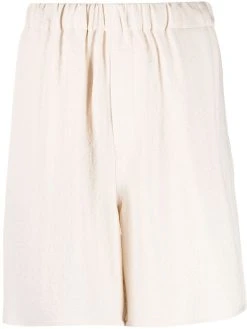 AMI Paris short à taille élastiquée