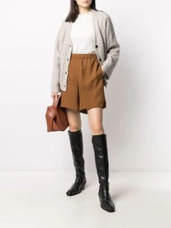 AMI Paris short à taille haute