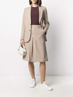 AMI Paris blazer boutonné à revers crantés