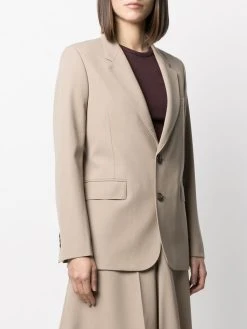 AMI Paris Blazer boutonné à revers crantés Bas Prix blazers femme 7 AMI Paris blazer boutonné à revers crantés