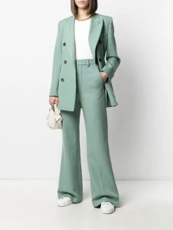 AMI Paris pantalon de tailleur évasé