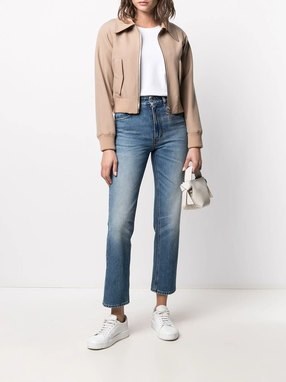 Plus Bas Prix De Vente AMI Paris Jean droit à taille haute jeans droits femme 2 AMI Paris jean droit à taille haute