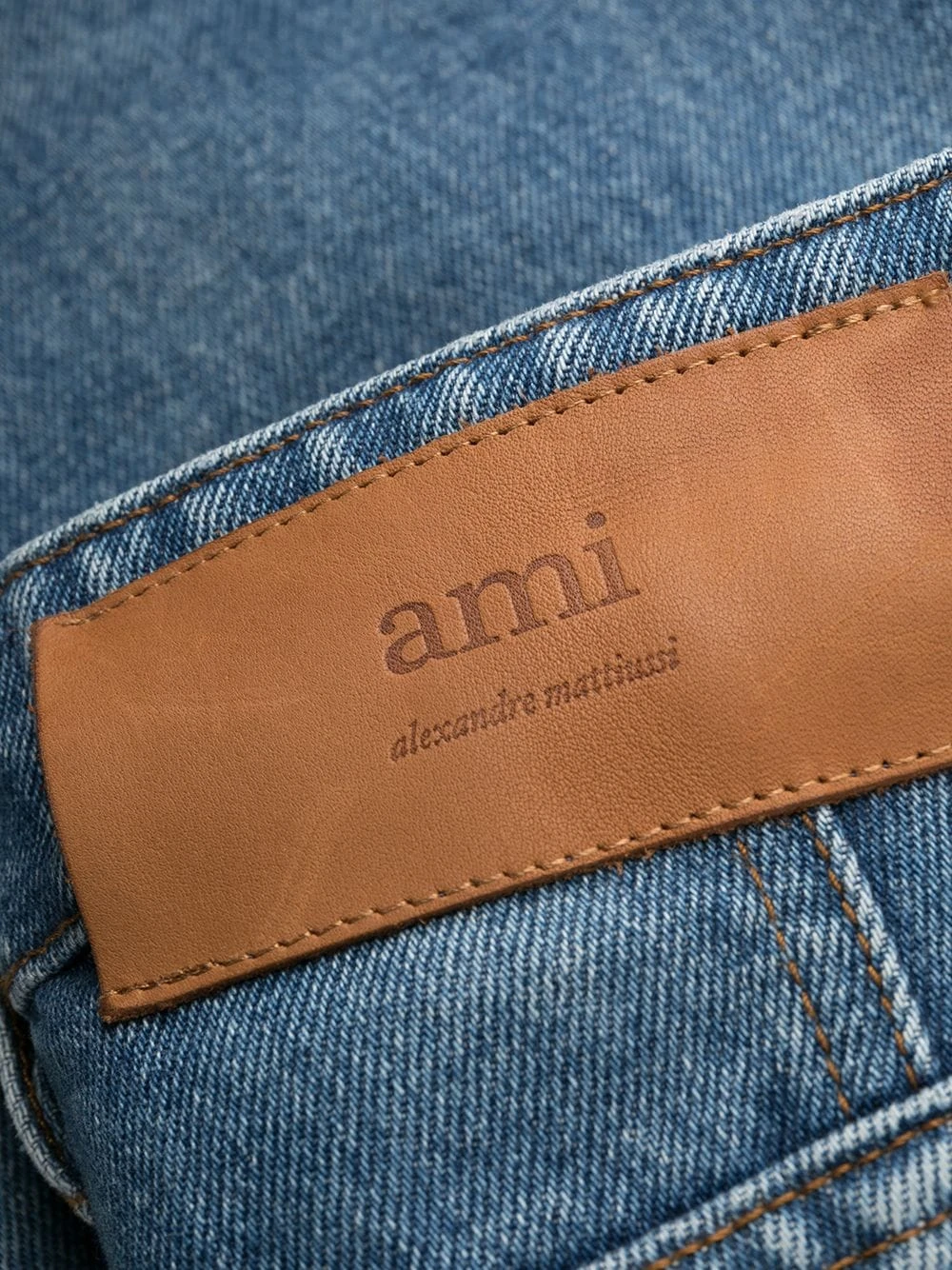 Plus Bas Prix De Vente AMI Paris Jean droit à taille haute jeans droits femme 6 AMI Paris jean droit à taille haute