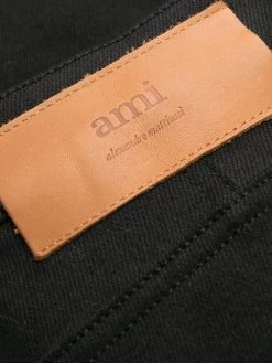 AMI Paris jean slim à taille haute