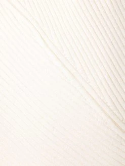 AMI Paris robe nervurée à col v