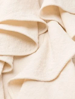 AMI Paris robe mi-longue à volants