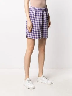 AMI Paris short à carreaux