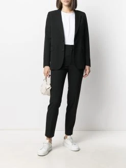 AMI Paris blazer boutonné à revers crantés