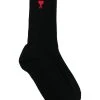 AMI Paris chaussettes à logo intarsia