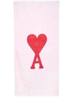 AMI Paris serviette de bain Ami de Coeur