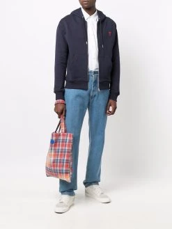 AMI Paris hoodie à motif Ami de Coeur