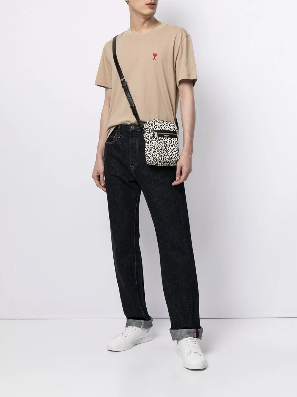 AMI Paris Prix Accessible T shirt à logo brodé t-shirts homme 2 AMI Paris t-shirt à logo brodé