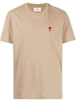 AMI Paris t-shirt à logo brodé