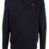 AMI Paris pull Ami de Coeur à col v