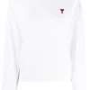 AMI Paris sweat à logo brodé
