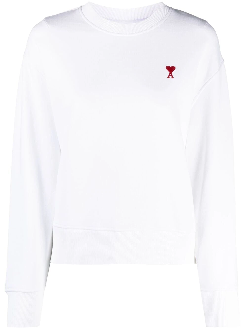 Prix Allégé AMI Paris Sweat à logo brodé sweats femme 1 AMI Paris sweat à logo brodé