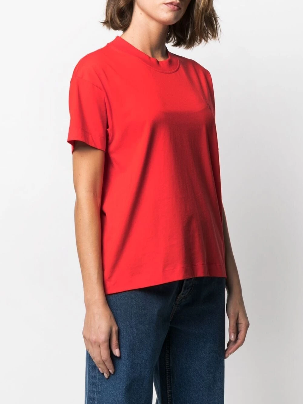 AMI Paris Meilleur Prix Garanti T shirt à logo brodé t-shirts & jerseys femme 3 AMI Paris t-shirt à logo brodé