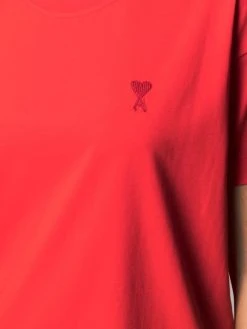 AMI Paris Meilleur Prix Garanti T shirt à logo brodé t-shirts & jerseys femme 9 AMI Paris t-shirt à logo brodé