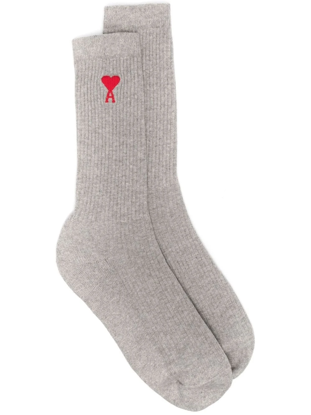AMI Paris Soldes Chaussettes nervurées Ami De Coeur homme 1 AMI Paris chaussettes nervurées Ami De Coeur