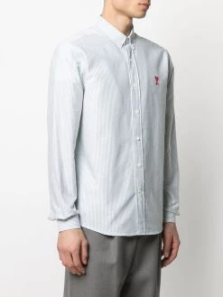 AMI Paris chemise Ami de Coeur à rayures