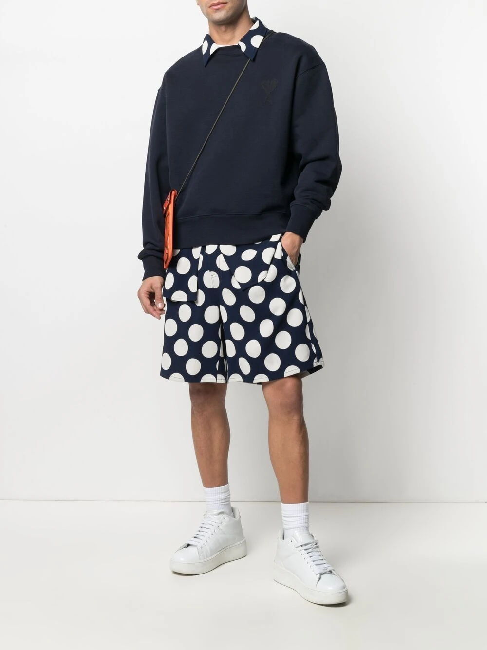 AMI Paris Sweat Ami de Coeur Marchandise de première qualité sweats homme 2 AMI Paris sweat Ami de Coeur