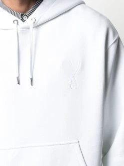 AMI Paris Prix Exclusifs Hoodie à lien de resserrage hoodies homme 9 AMI Paris hoodie à lien de resserrage