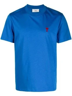 AMI Paris t-shirt à logo brodé