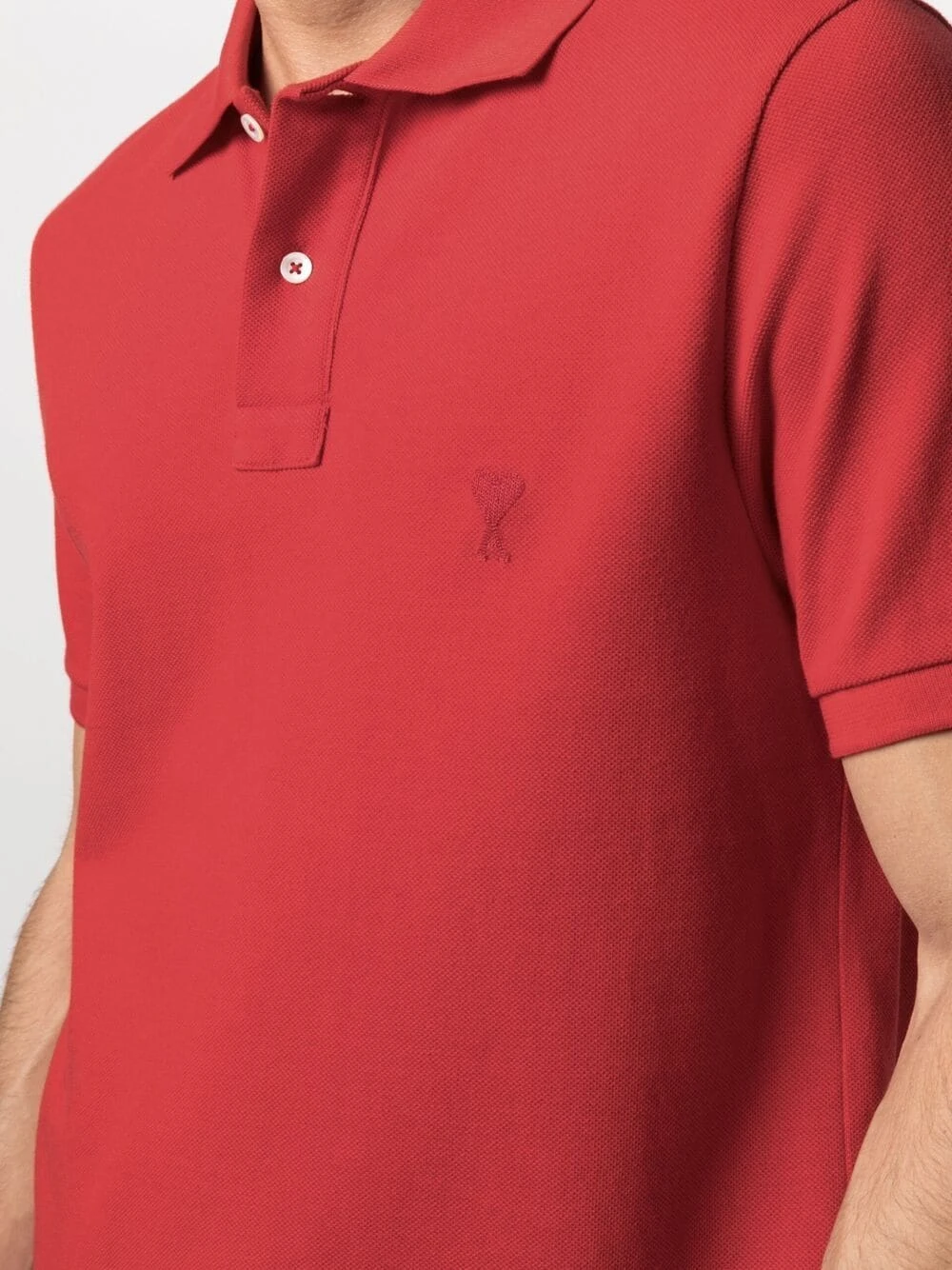 Pas Cher AMI Paris Polo Ami de Coeur polos homme 5 AMI Paris polo Ami de Coeur