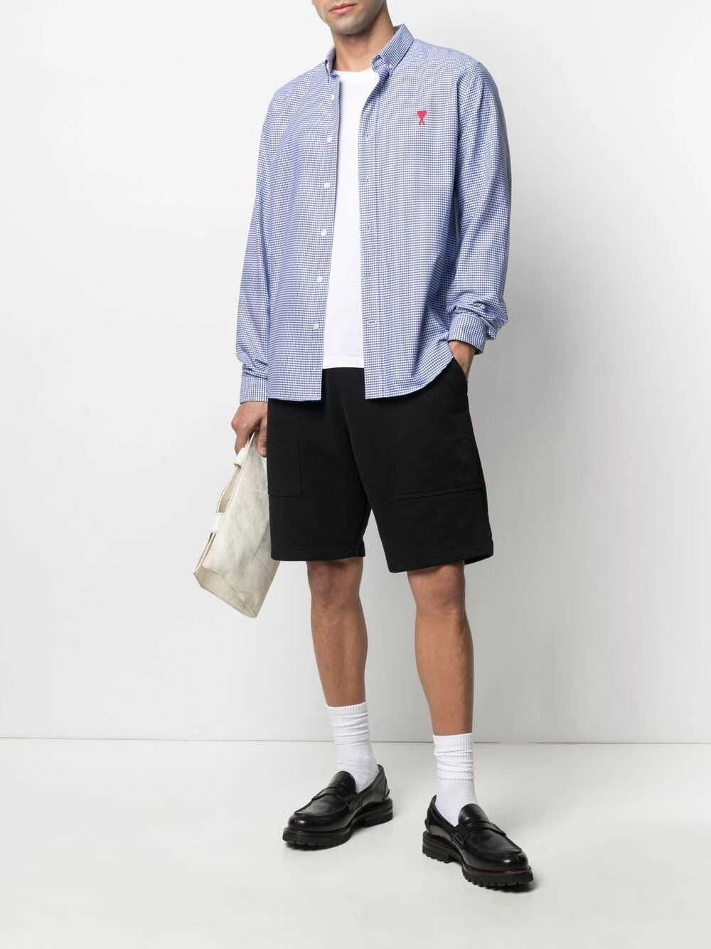 Prix Équitable AMI Paris Short de jogging Ami de Cœur shorts de sport & shorts de running homme 2 AMI Paris short de jogging Ami de Cœur