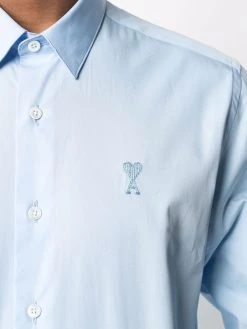 AMI Paris chemise Ami de Coeur à manches longues