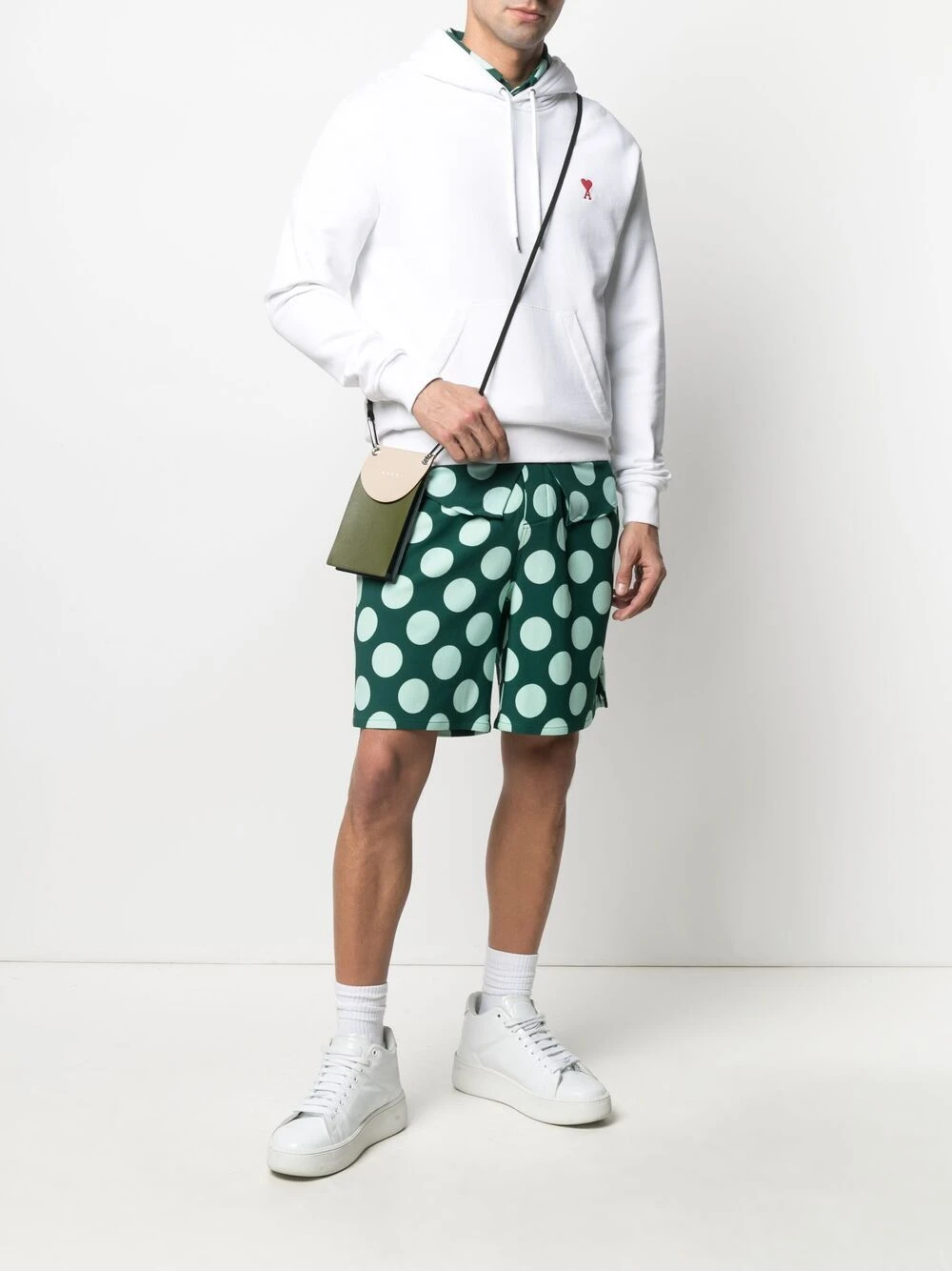 AMI Paris Hoodie Ami de Coeur Prix Ourlé hoodies men 2 AMI Paris hoodie Ami de Coeur